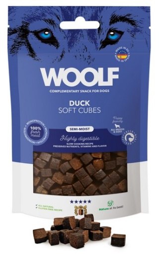 Woolf Woolf Soft Cubes Monoprotein Duck 100g