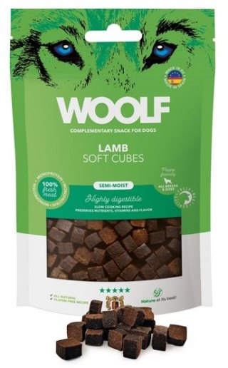 Woolf Woolf Soft Cubes Monoprotein Lamb 100g