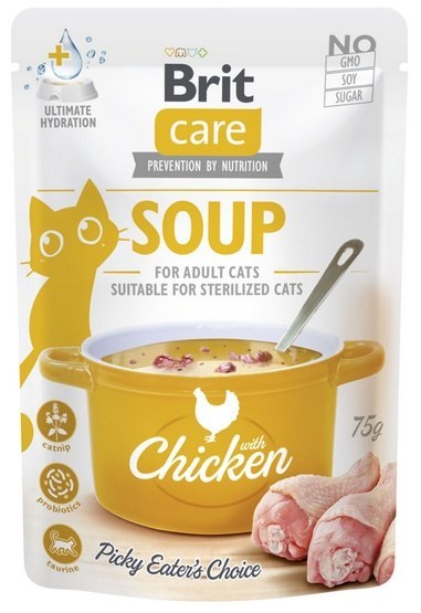 Brit Brit Care Cat Soup Chicken saszetka 75g