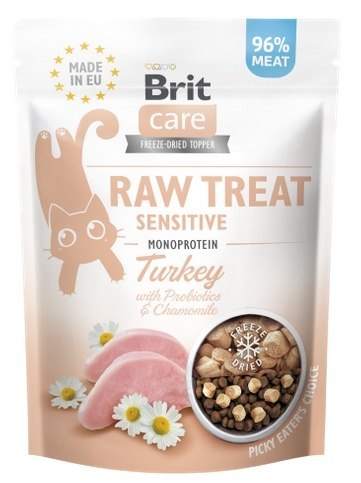 Brit Brit Raw Treat Cat Sensitive 40g