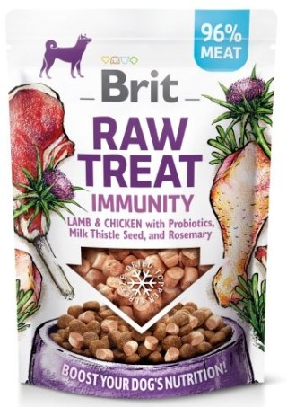 Brit Brit Raw Treat Dog Immunity Lamb & Chicken 40g