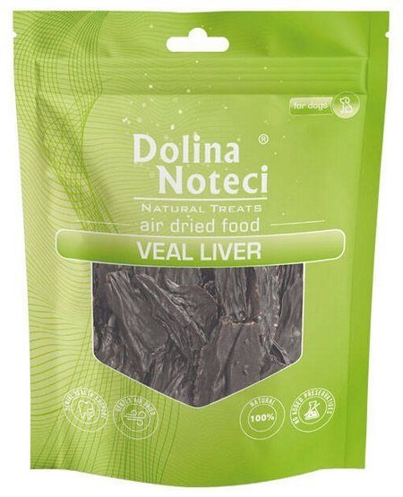 Dolina Noteci Dolina Noteci Natural Treats Dog Wątroba cielęca 150g