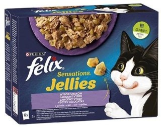 Felix Sensations Felix Sensations Mix w galaretce saszetki 12x85g