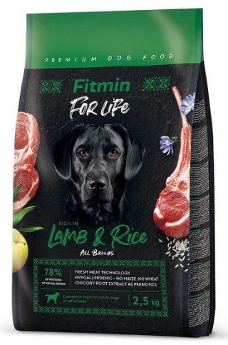 Fitmin Fitmin Dog For Life Adult Lamb & rice 2,5kg