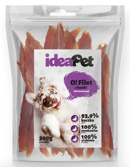 IdeaPet IdeaPet O! Filet z kaczki 500g