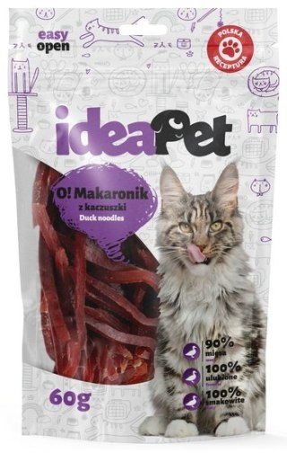 IdeaPet IdeaPet O! Kot Makaron z kaczki 60g