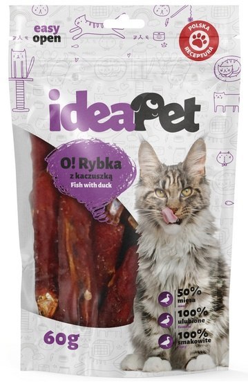 IdeaPet IdeaPet O! Kot Ryba z kaczką 60g