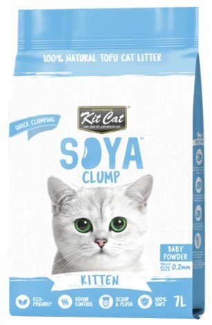 Kit Cat Kit Cat Żwirek ECO SoyaClump Baby Powder 7L / 2,5kg