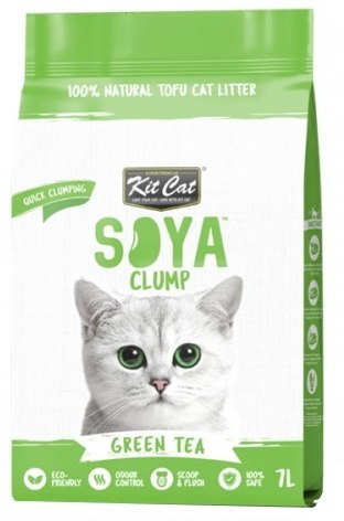 Kit Cat Kit Cat Żwirek ECO SoyaClump Green Tea 7L / 2,5kg