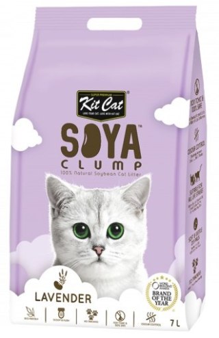 Kit Cat Kit Cat Żwirek ECO SoyaClump Lavender 7L / 2,5kg