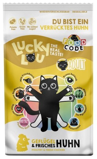 Lucky Lou Lucky Lou Food Code Lifestage Adult Geflugel & Huhn 1,7kg