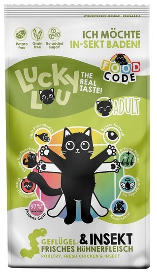 Lucky Lou Lucky Lou Food Code Lifestage Adult Geflugel & Insekt 340g