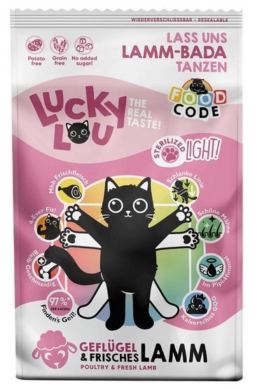 Lucky Lou Lucky Lou Food Code Lifestage Light Geflugel & Lamm 750g