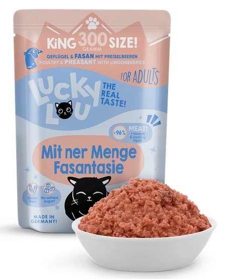 Lucky Lou Lucky Lou Lifestage Adult Drób i bażant saszetka 300g