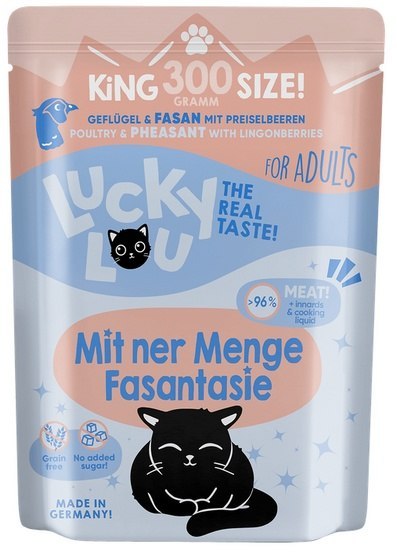 Lucky Lou Lucky Lou Lifestage Adult Drób i bażant saszetka 300g