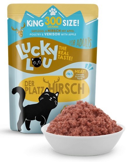 Lucky Lou Lucky Lou Lifestage Adult Drób i jeleń saszetka 300g