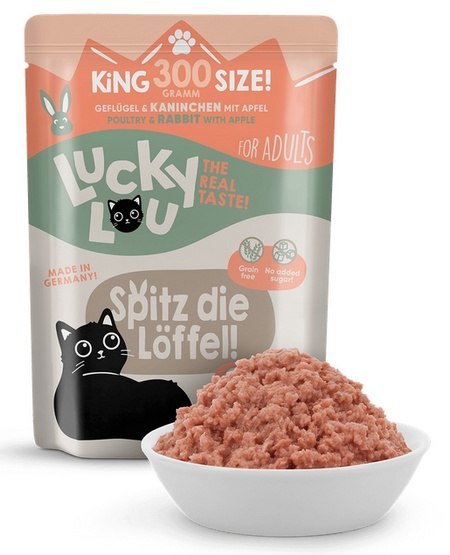 Lucky Lou Lucky Lou Lifestage Adult Drób i królik saszetka 300g