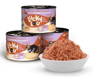 Lucky Lou Lucky Lou Lifestage Adult Drób i łosoś puszka 200g