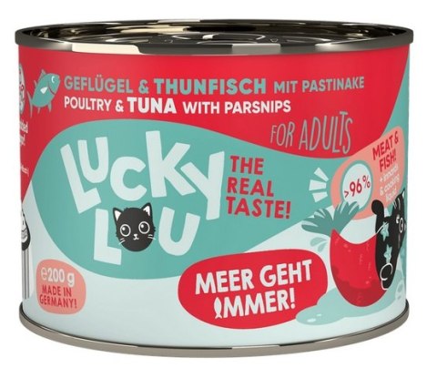 Lucky Lou Lucky Lou Lifestage Adult Drób i tuńczyk puszka 200g