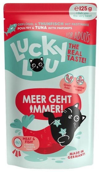 Lucky Lou Lucky Lou Lifestage Adult Drób i tuńczyk saszetka 125g