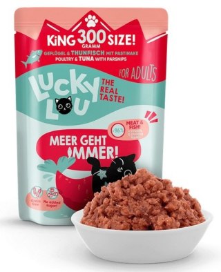 Lucky Lou Lucky Lou Lifestage Adult Drób i tuńczyk saszetka 300g