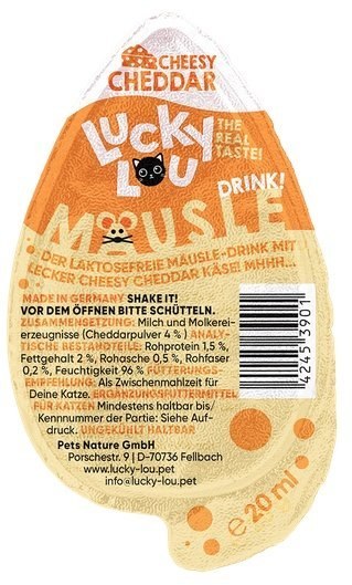 Lucky Lou Lucky Lou Mausle Drink-Snack Cheddar 20ml