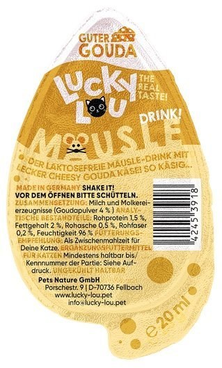 Lucky Lou Lucky Lou Mausle Drink-Snack Gouda 20ml