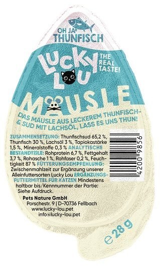 Lucky Lou Lucky Lou Mausle Tuńczyk 28g