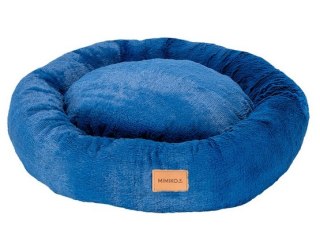 MIMIKO Pets MIMIKO Pets Legowisko Shaggy okrągłe XL 75cm chabrowe