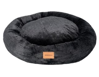 MIMIKO Pets MIMIKO Pets Legowisko Shaggy okrągłe XL 75cm czarne