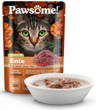 Pawsome Pawsome Adult Ente - kaczka saszetka 85g