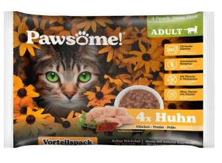 Pawsome Pawsome Adult Huhn - kurczak saszetki 4x85g