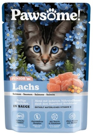 Pawsome Pawsome Junior Lachs - łosoś saszetka 85g