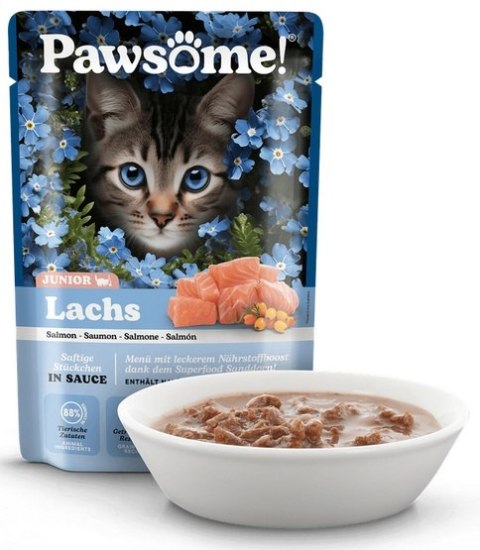 Pawsome Pawsome Junior Lachs - łosoś saszetka 85g