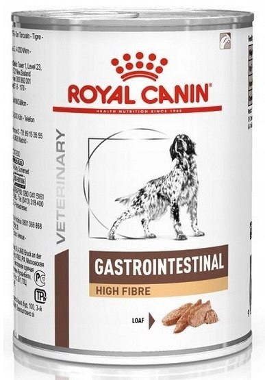 Royal Canin Veterinary Diet Royal Canin Veterinary Diet Canine Gastrointestinal High Fibre Loaf puszka 400g