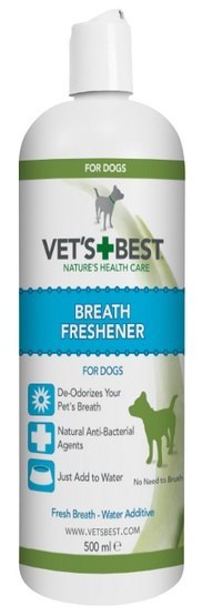 Vet's Best Vet's Best Breath Freshener Płyn do wody - higiena jamy ustnej 500ml