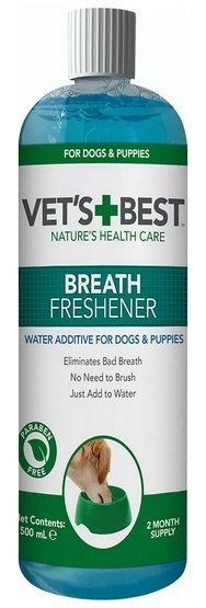 Vet's Best Vet's Best Breath Freshener Płyn do wody - higiena jamy ustnej 500ml