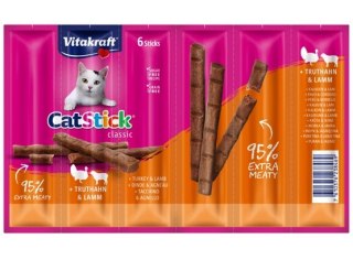 Vitakraft Vitakraft Cat Stick Classic indyk + jagnięcina 6szt [23846]