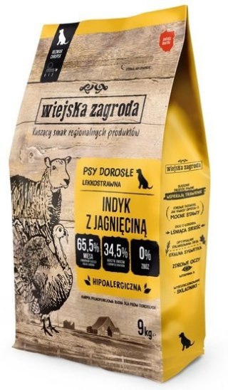 Wiejska Zagroda Wiejska Zagroda Indyk z jagnięciną 9kg