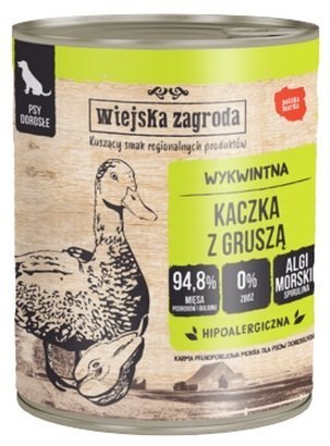 Wiejska Zagroda Wiejska Zagroda Kaczka z gruszką puszka 800g