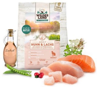 Wildes Land Wildes Land Cat Classic Adult Huhn & Lachs 400g