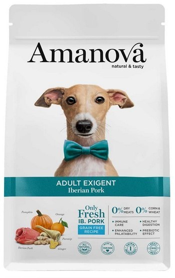 Amanova Amanova Adult Exigent Iberian Pork 2kg