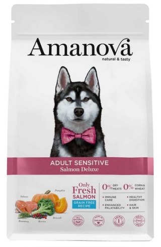 Amanova Amanova Adult Sensitive Salmon Deluxe 10kg