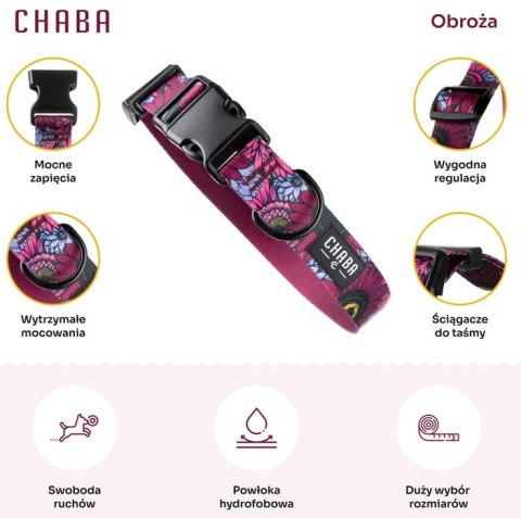 Chaba CHABA Obroża regulowana Story III S Lakota