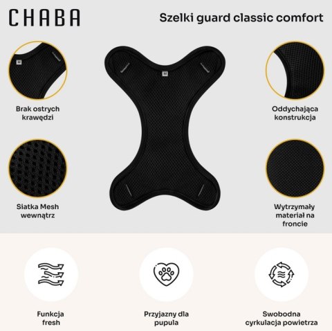 Chaba CHABA Szelki Guard Comfort Classic M czerwone