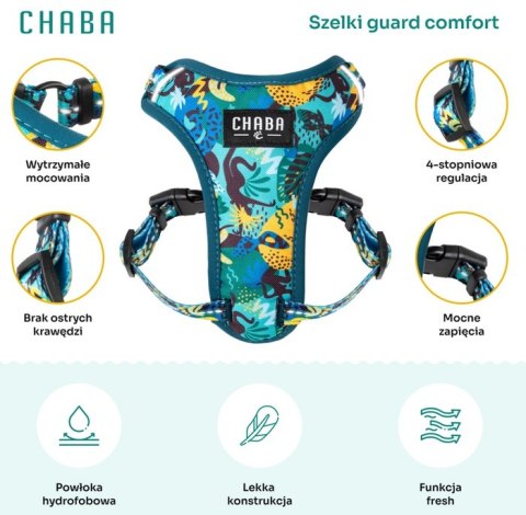 Chaba CHABA Szelki Guard Comfort Story III bezuciskowe L 2,0cm Carnival