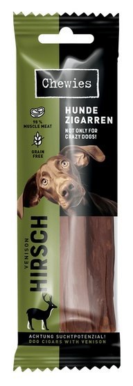 Chewies Chewies Hundezigarren Hirsch - jeleń 75g