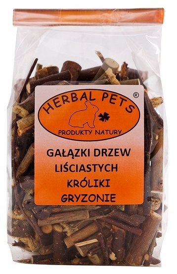 Herbal Pets Herbal Pets Gałązki drzew liściastych 75g