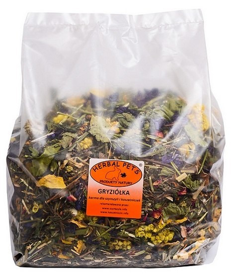 Herbal Pets Herbal Pets Gryziółka karma dla szynszyli koszatniczki 800g