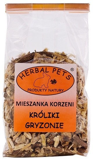 Herbal Pets Herbal Pets Mieszanka korzeni dla krolików i gryzoni 75g